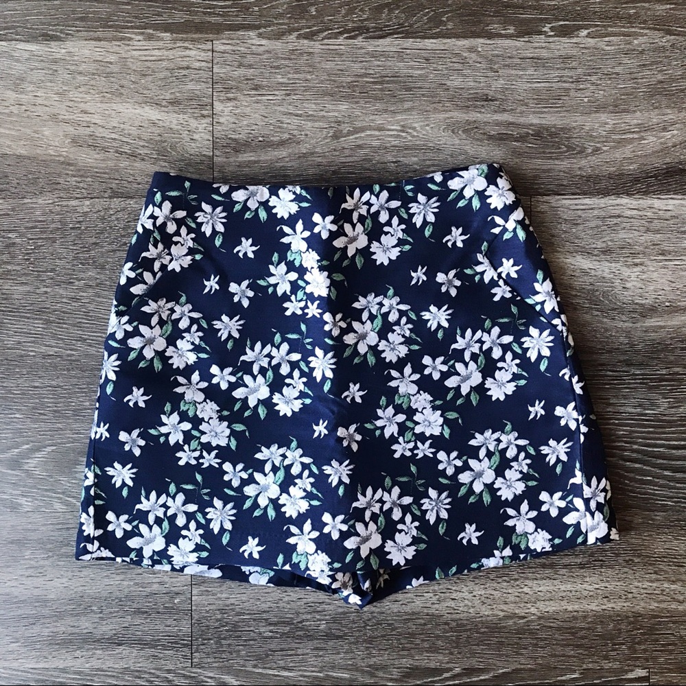 Floral Skort